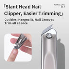 Custom Stainless Steel Nail Clipper Set | Engraved Logo | 1pc MOQ | 5-Day Lead
