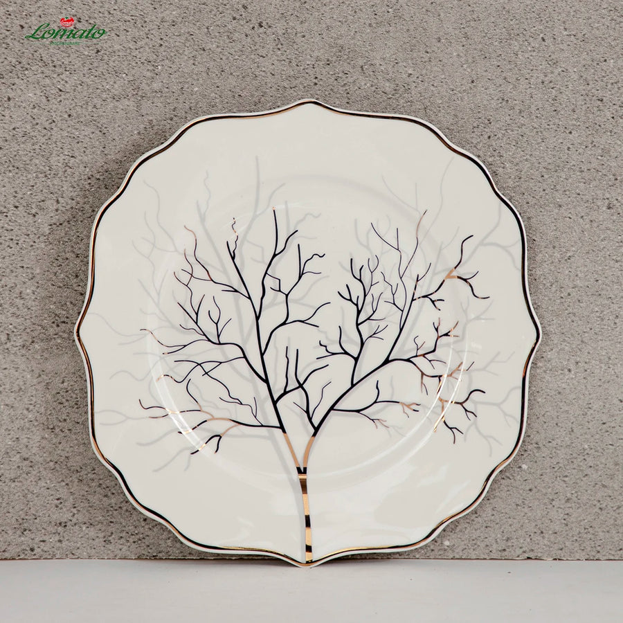 Eco-Friendly Porcelain Dinnerware — 300 MOQ, In-glaze Decoration