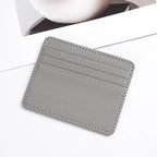 Custom PU Leather RFID Wallet | Soft Cow Pebble Credit Card Holder for Men Women | Bulk Corporate Gifts
