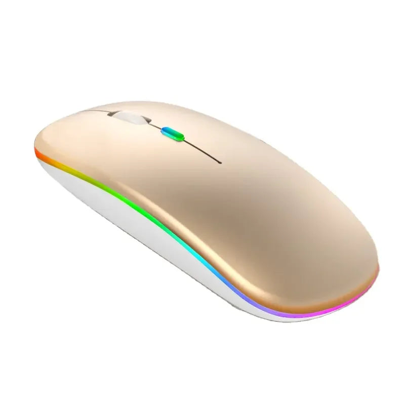 Custom RGB Wireless Mouse with Logo | MOQ 10 Pcs