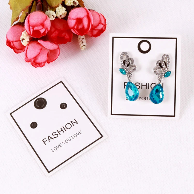 Custom Jewelry Display Cards Wholesale | Offset Hot Stamp 15-Day Lead