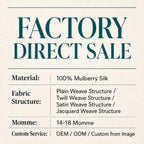 Custom 100% Mulberry Silk Scarves | 50-Piece MOQ & Free Customization | OEM/ODM Luxury Wholesale