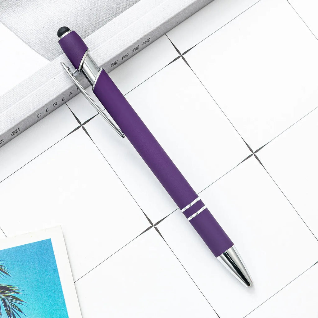 Custom Logo Metal Ballpoint Pen | Laser Engraving MOQ 50
