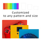 Custom XXL Desk Mat 800x400mm | Full Sublimation | Waterproof | 100pc MOQ