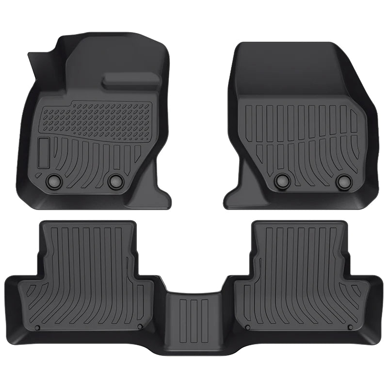 Custom Fit All Weather 3D TPE Floor Mats for Volvo XC60 2010-2017 and 2018-2025