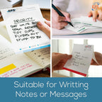 Custom Sticky Notes with Logo | 400 Sheets | 200 MOQ | 15-Day Lead