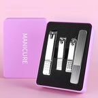 Custom Stainless Steel Manicure Set 5-Piece | Travel Grooming Kit | Bulk Logo