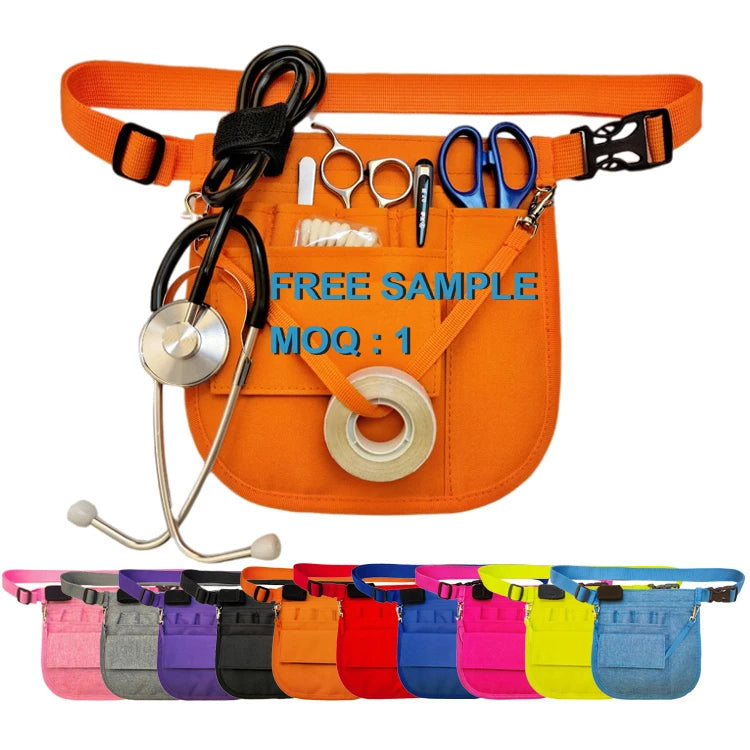 Custom Nursing Pouch | 21x21cm Medical Waist Bag