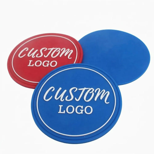 Custom 3D Embossed PVC Patches with Logo | MOQ 100