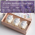 Soy Wax Candle Gift Set | 3-Piece | Custom Packaging from 500 MOQ