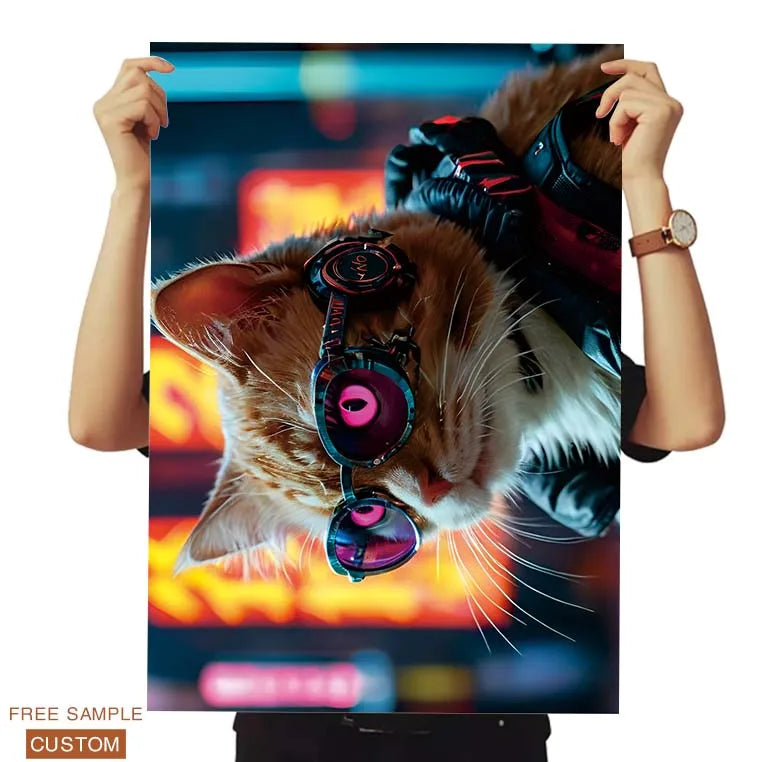 Wholesale Custom Posters | A0-A4, Ultra-High-Definition RGB | 100 Pcs MOQ