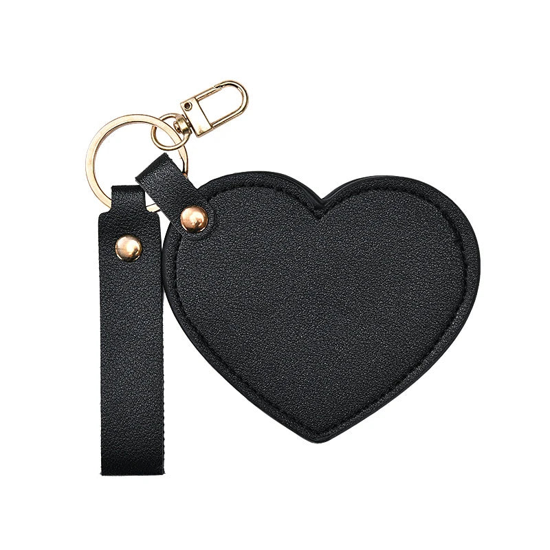 Custom Heart-Shaped Mirrors with Logo | HD Glass | MOQ 100 pcs