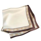 Double-sided Silk Twill Scarves | Hand-rolled Edge & 2025 SS Collection | Luxury Wholesale 1-Piece MOQ