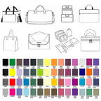 Custom logo Minimalist PU Makeup Pouch for Travel and Daily Toiletry Storage