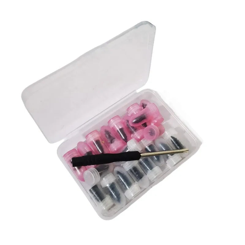 60 PCS Screw Type Tire Plug Kit with Screwdriver | Car Bike Tractor