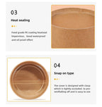Disposable Kraft Paper Lunch Box | Waterproof Food Packaging | Eco-Friendly Bulk