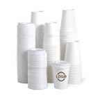 Customized Brown Kraft Paper Coffee Cup with Logo | MOQ 10,000