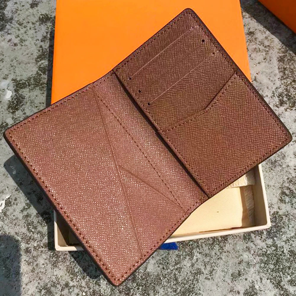 Custom Saffiano PU Leather Card Holder | RFID Blocking Business Wallet