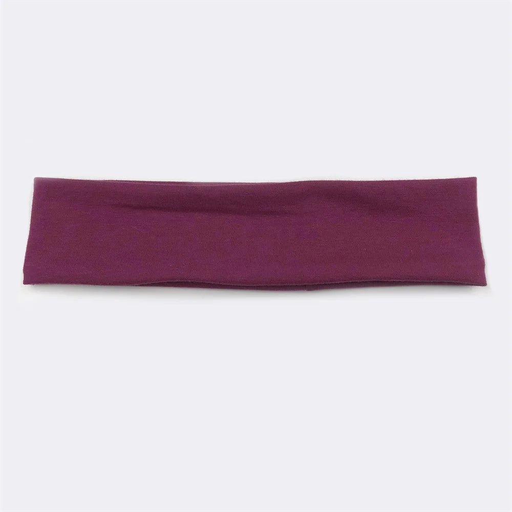 Custom Spandex Headband for Women | 23.5cm Stretch Hair Band for Sports & Fashion
