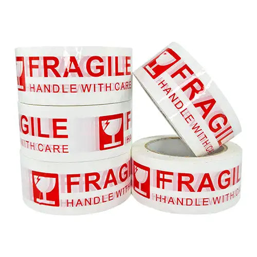 Custom Logo Print Packaging Tape | BOPP Carton Sealing MOQ 1