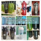 Custom Shaker Bottles | BPA-Free 500ml 700ml | Logo Printing