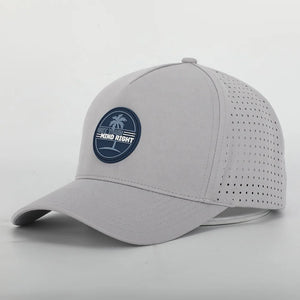 Custom 5-Panel Performance Hats | Laser Cut Ventilation & Waterproof | 50-Piece MOQ | Sports Team