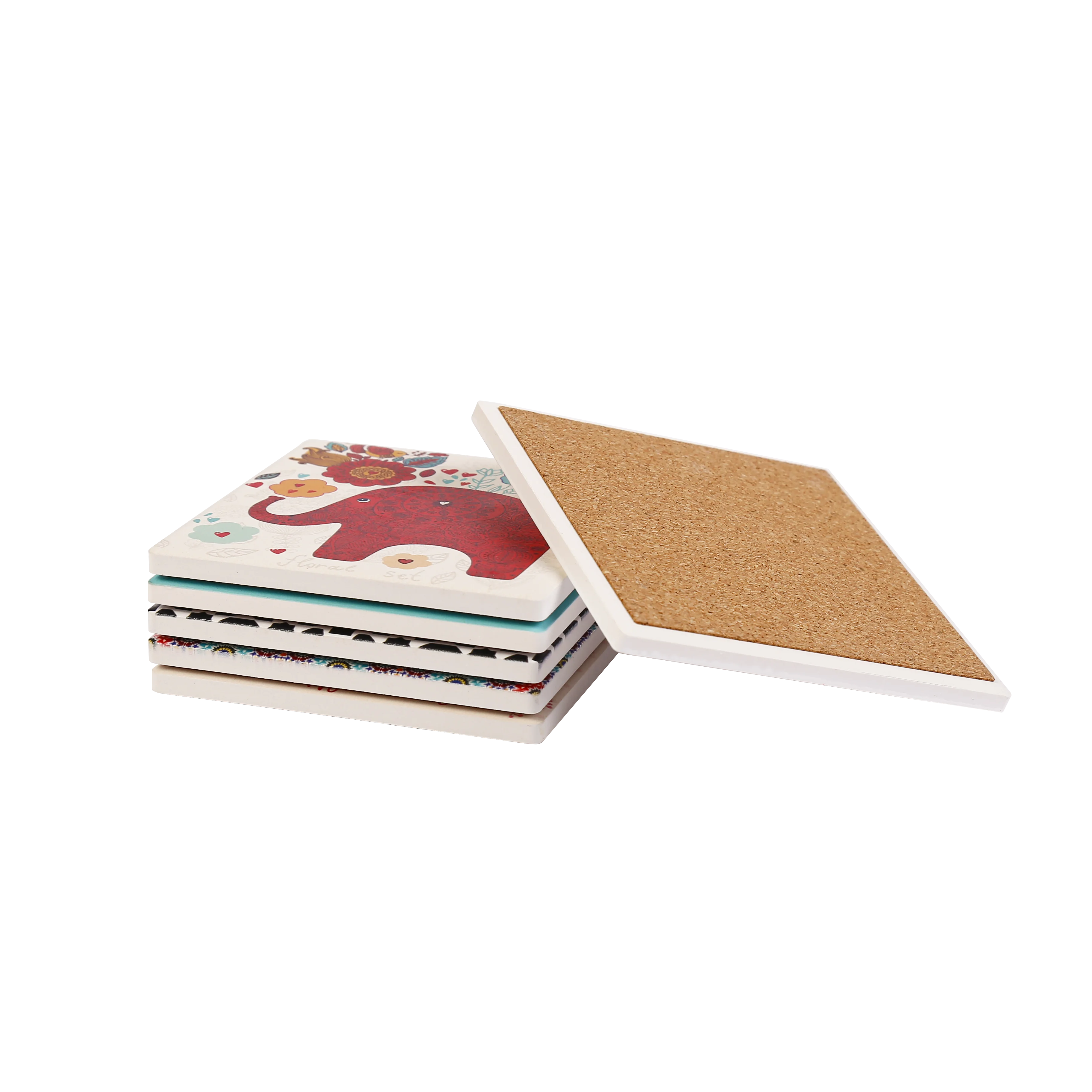 Custom Ceramic Coasters | 500 MOQ | 12-Day Lead Time