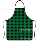 Waterproof Polyester Apron | 3D Printed Cartoon Barbecue Apron