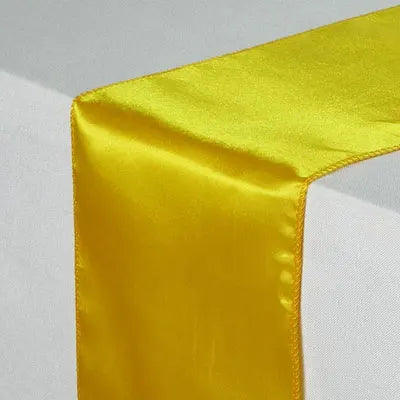 Satin Table Runners | Navy Blue 12×108 Inch | MOQ 1