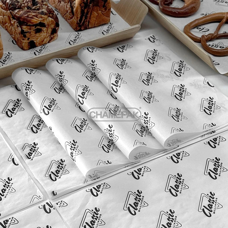 Custom Eco-Friendly Food Wrapping Paper | FDA Certified | Biodegradable | Bulk