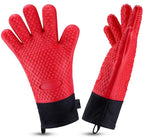 Heat Resistant Silicone Oven Mitts | Food Grade BBQ Gloves