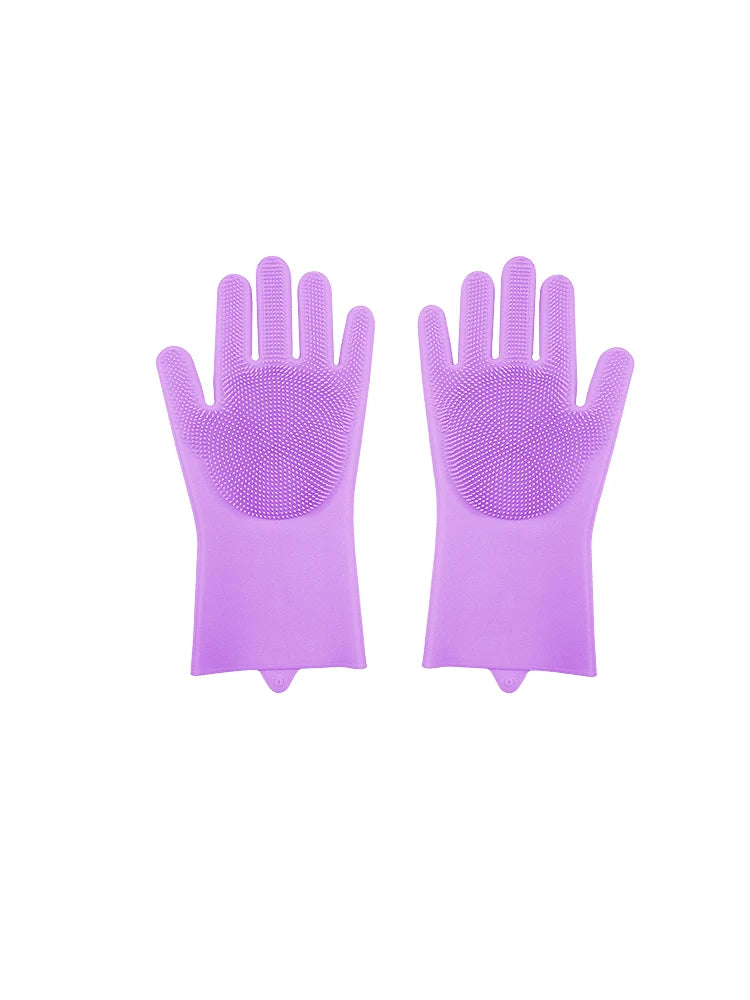 Custom Silicone Dishwashing Gloves | 600 Pcs MOQ | Waterproof Kitchen Gloves for Restaurant & Household