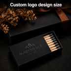 Custom Matchbox with Logo | CMYK + Spot UV | 300 MOQ | Safety Matches