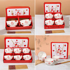 Ceramic Bowl Sets: 20 MOQ, Under-Glazed, Gift Box | Wedding & Corporate Tableware Gifts