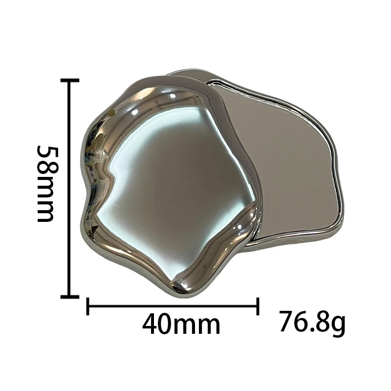 Die-Cast Metal Mirrors with Custom Logo | Zinc Alloy | Wholesale