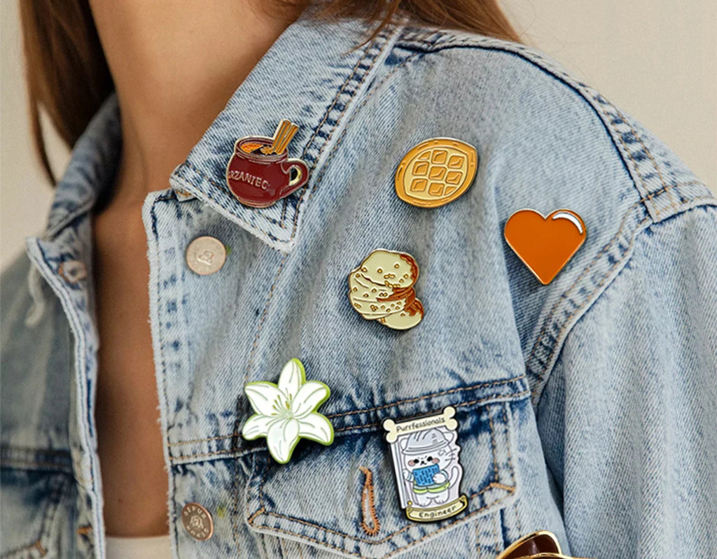 Custom Hard Enamel Lapel Pins with Logo | MOQ 50 | Gold Plated