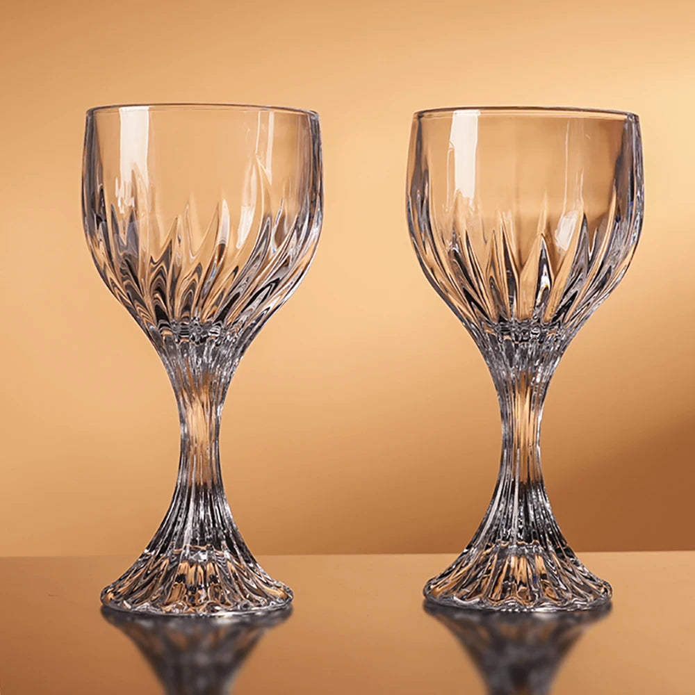 Custom Engraved Crystal Wine Glasses: 7-Day Lead, 300ml, 3 Engraving Methods | Wedding & Corporate Gifts