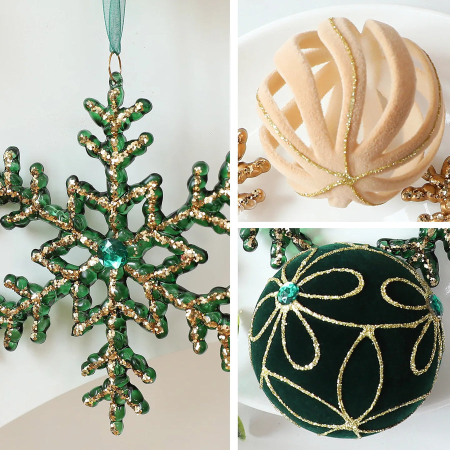 Custom Burgundy Velvet Christmas Ornaments Wholesale | MOQ 10