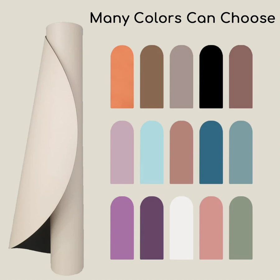 Custom PU Natural Rubber Yoga Mat with Logo | MOQ 2 Sets