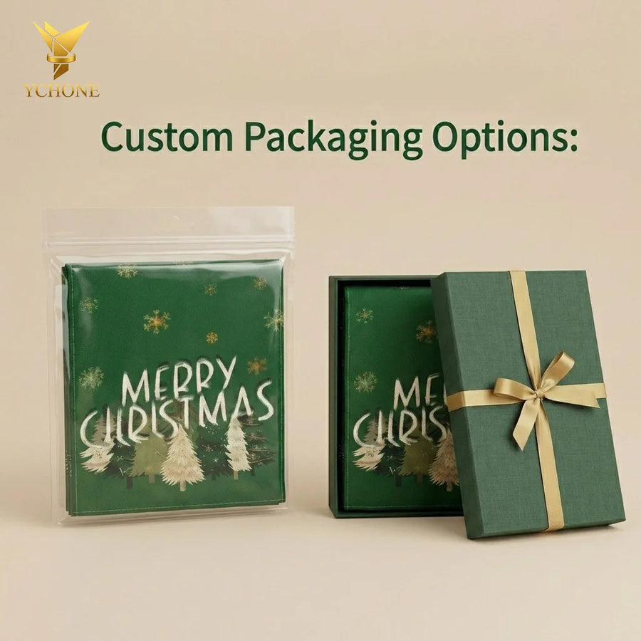 Christmas Linen Runners | Custom Printed | 7-Day Lead Time