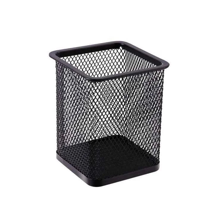 Custom ABS Square Pen Holder 7.5x7.5x9.5cm | Desk Organizer | Bulk Logo