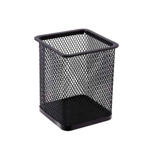Custom ABS Square Pen Holder 7.5x7.5x9.5cm | Desk Organizer | Bulk Logo