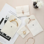 Custom Jewelry Pouch with Logo | 300 MOQ | Free Logo