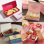 Custom Food Grade Paper Cake Boxes | FDA Certified MOQ Flexible