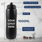 Sports Water Bottle 1L BPA-Free Cycling Bottle with Custom Logo