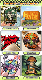 Custom 3D Embroidered Patches | 50 MOQ | 10-Day Lead | RoHS Certified
