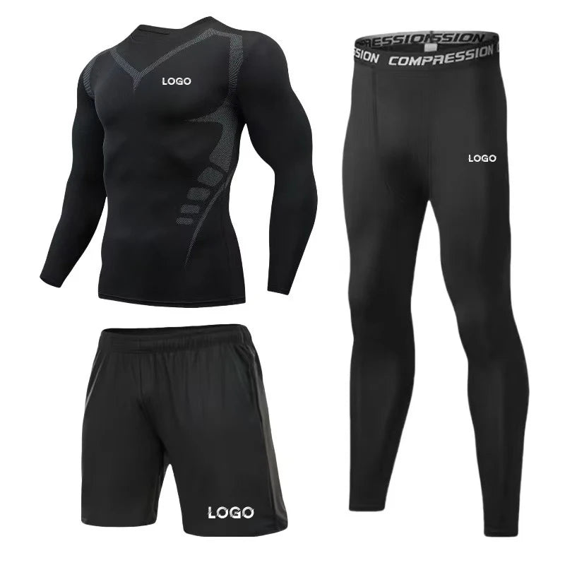 Custom Compression Fitness Sets with Logo | MOQ 50 | 15-Day Lead