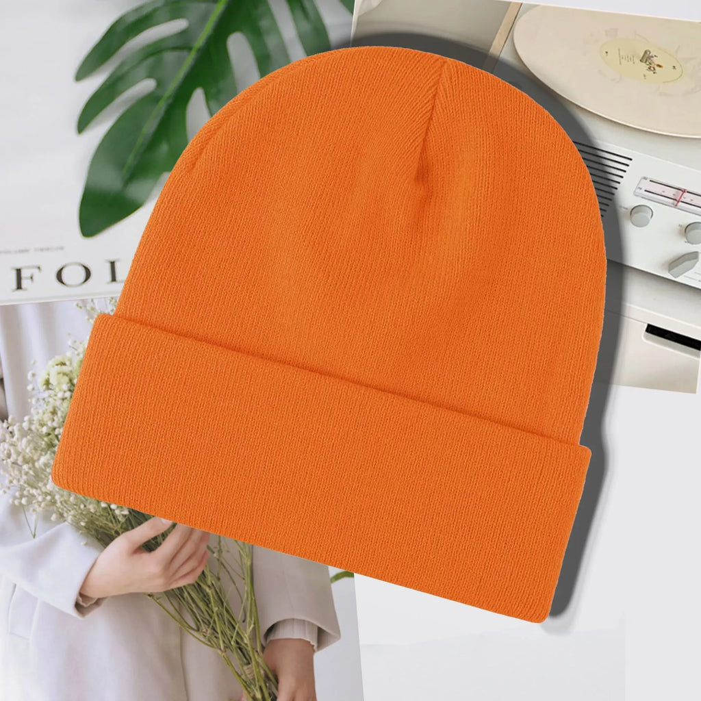 Custom Jacquard Knit Beanies with Logo | 1 MOQ Premium
