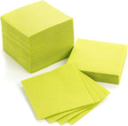 Custom Black Cocktail Napkins — FSC Certified, 500 Pcs MOQ, Wholesale