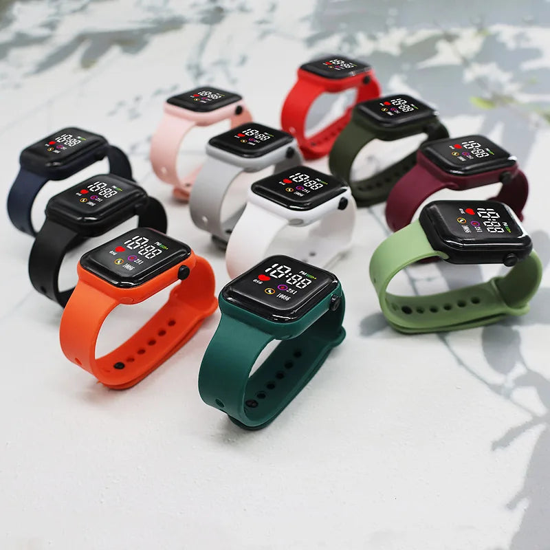 Custom Kids Digital LED Watch with Logo | 6-Day Lead Time